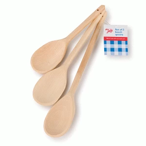 Tala Wooden Spoons - Set of 3