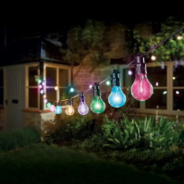 Eureka Lighting LED Decor Festoon Festoon Light (Set of 20 Lights) Multi-Coloured