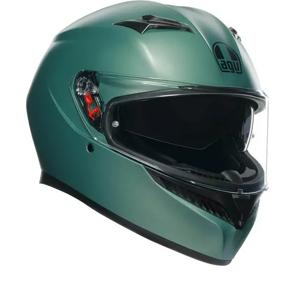 AGV K3 E2206 MPLK Mono Matt Salvia Green 015 Full Face Helmet Size XS
