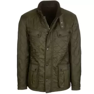 Barbour Ariel Polarquilt Quilted Jacket In Olive - Size M
