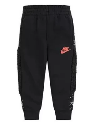 Boys, Nike Nsw Winterized Club Pant, Black, Size 3-4 Years
