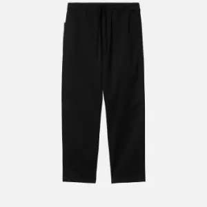 Carhartt Mens Lawton Trousers - Black Garment Dyed - XL