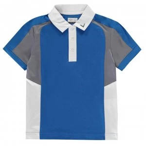 Callaway Block Golf Polo Shirt Junior Boys - Electric Blue L