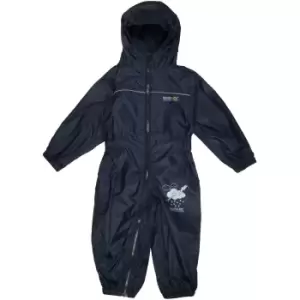 Regatta Boys Puddle IV Full Zip Lightweight Waterproof Baby Bodysuit Toddler Aged 18-24 Months