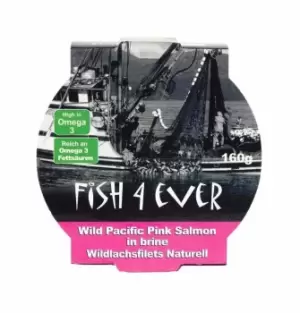Fish4Ever Wild Pacific Pink Salmon in Brine 160g
