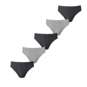 Donnay 5 Pack Briefs Mens - Grey