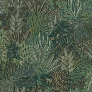Holden Rainforest Green Wallpaper - wilko