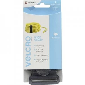 VELCRO VEL-EC60329 Hook-and-loop tape with strap Hook and loop pad (L x W) 920 mm x 50 mm Black
