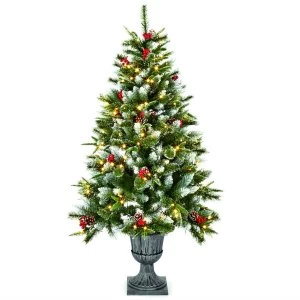 Premier Pre-Lit Needle Pine Christmas Tree - 5ft