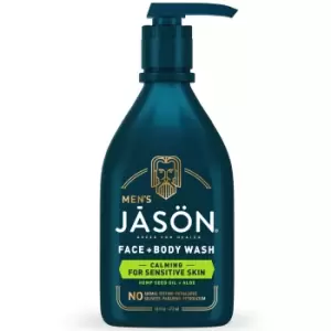 JASON Mens Calming Face and Body Wash 473ml