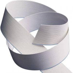 3M 7000057375 Ribbon cable Contact spacing: 1.27mm 40 x 0.08 mm² Grey Sold per metre