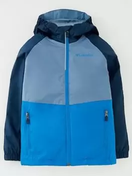Boys, Columbia Dalby Springs Jacket, Blue, Size Xs=7-8 Years