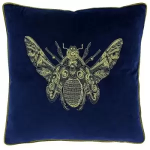 Paoletti Cerana Cushion Cover (One Size) (Royal Blue) - Royal Blue