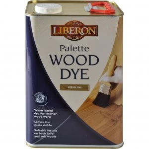 Liberon Palette Wood Dye Medium Oak 5l