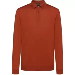 Boss Bono Polo Sweater - Orange