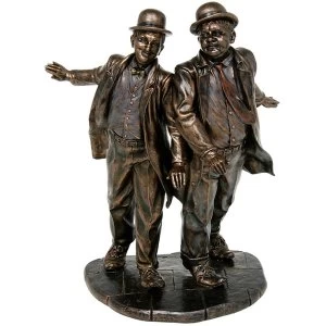 Bronze Laurel & Hardy Pose Ornament