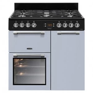 Leisure CK90F232B 90cm COOKMASTER Dual Fuel Range Cooker in Blue