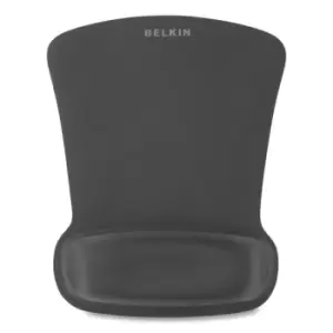 Belkin WaveRest Gel Mouse Pad with Wrist Rest - Black
