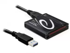 DeLOCK USB 3.0 All-in-One card reader USB 3.2 Gen 1 (3.1 Gen 1) Black