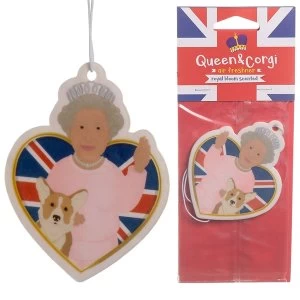 Royal Bloom Scented Queen and Corgi (Pack Of 6) Air Freshener