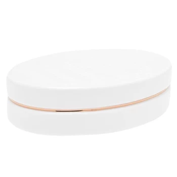 Hotel Collection Gold Ring Soap Dish - White Gold