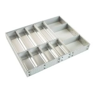 Cooke Lewis Stainless Steel Effect Kitchen Utensil Tray