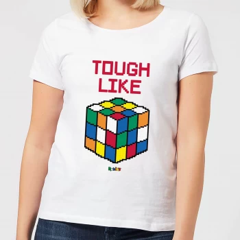 Tough Like A Rubik's Cube Womens T-Shirt - White - M