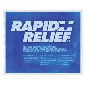 Rapid Relief Reusable HotCold Gel Compress CW Contour Gel 9" x 11in
