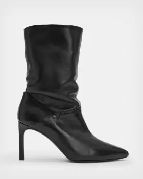 AllSaints Orlana Leather Boots