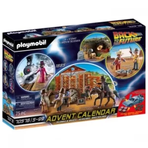 Playmobil 70576 Back to the Future Part 3 Advent Calendar