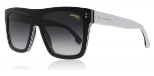 Carrera CA1010/S Sunglasses Black / White 807 55mm