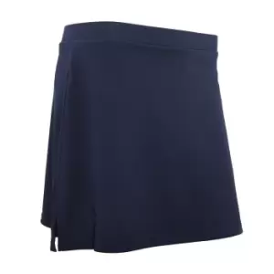 Spiro Ladies/Womens Windproof Quick Dry Sports Skort (L) (Navy Blue)