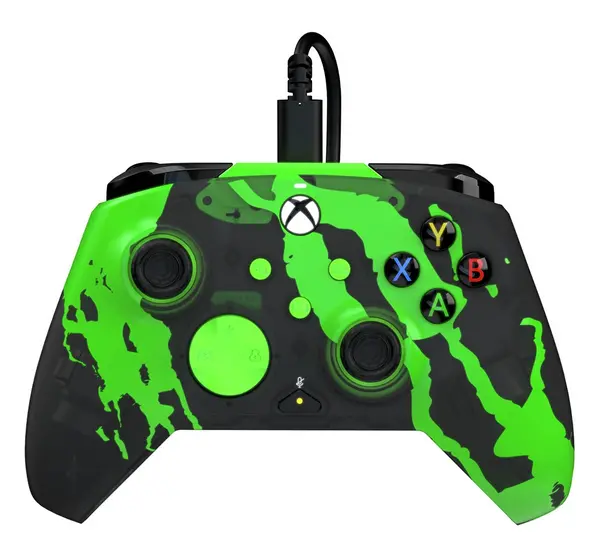 PDP Xbox Rematch Advanced Wired Controller Jolt Green