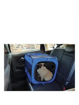 Streetwize Accessories Collapsible Pet Car Kennel