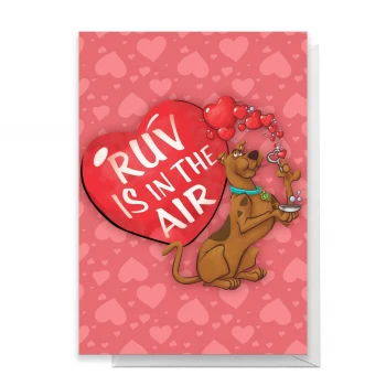 Scooby Doo Valentines Ruv Greetings Card - Standard Card