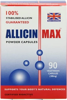 Allicin Allicin Max 180mg Veg Capsules - 90s