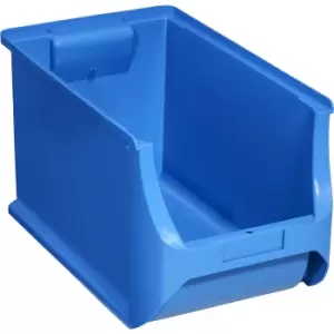Open fronted storage bin, LxWxH 355 x 205 x 200 mm, pack of 8, blue