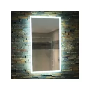 HIB - Globe 45 Steam Free LED Bathroom Mirror 800mm H x 450mm W