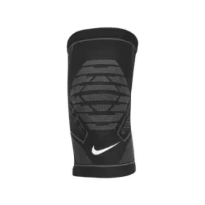 M Nike Pro Knit Knee Sleeve Black White