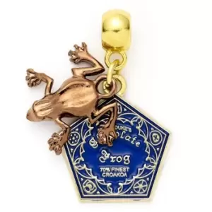Harry Potter Chocolate Frog Charm (One Size) (Blue/Gold)