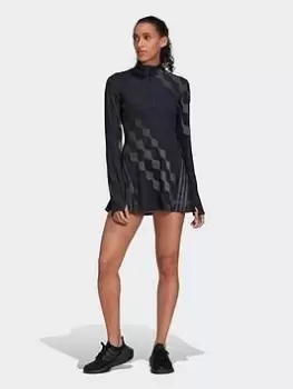 adidas Marimekko Run Icon 3-stripes Dress, Black Size XS Women