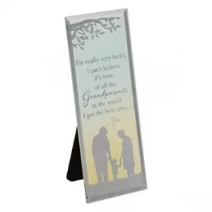 Reflections Of The Heart Grandparents Standing Plaque