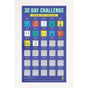 30 Day Challenge Fitness Poster