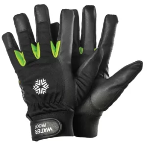 517 TEGERA SYNTHETIC LEATHER GLOVES BLACK SIZE 9