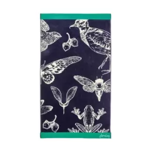 Joules Midnight Beasts Hand Towel, Navy