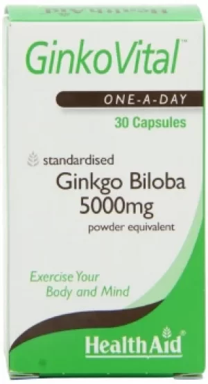 Health Aid Ginkgo Biloba 30 Capsules
