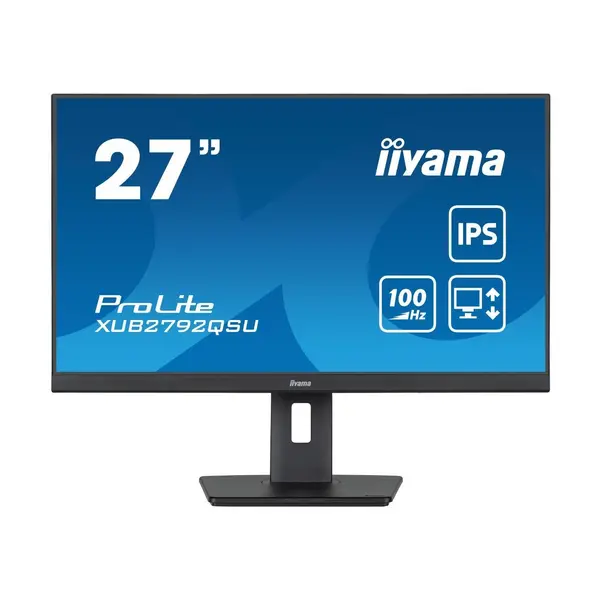 iiyama ProLite XUB2792QSU-B6 27 WQHD 100Hz IPS Monitor