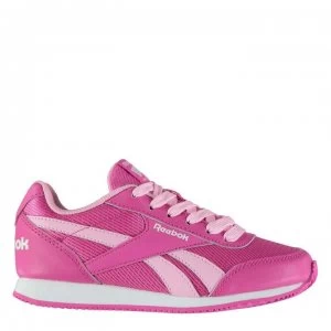 Reebok Classic Jogger RS Child Girls Trainers - Pink/Pink/White