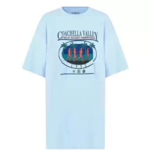 Daisy Street Coachella T-Shirt - Blue