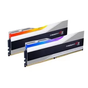 32GB (16GBx2) G.SKILL Trident Z5 RGB DDR5 PC 6000MHz C36 KIT Silver